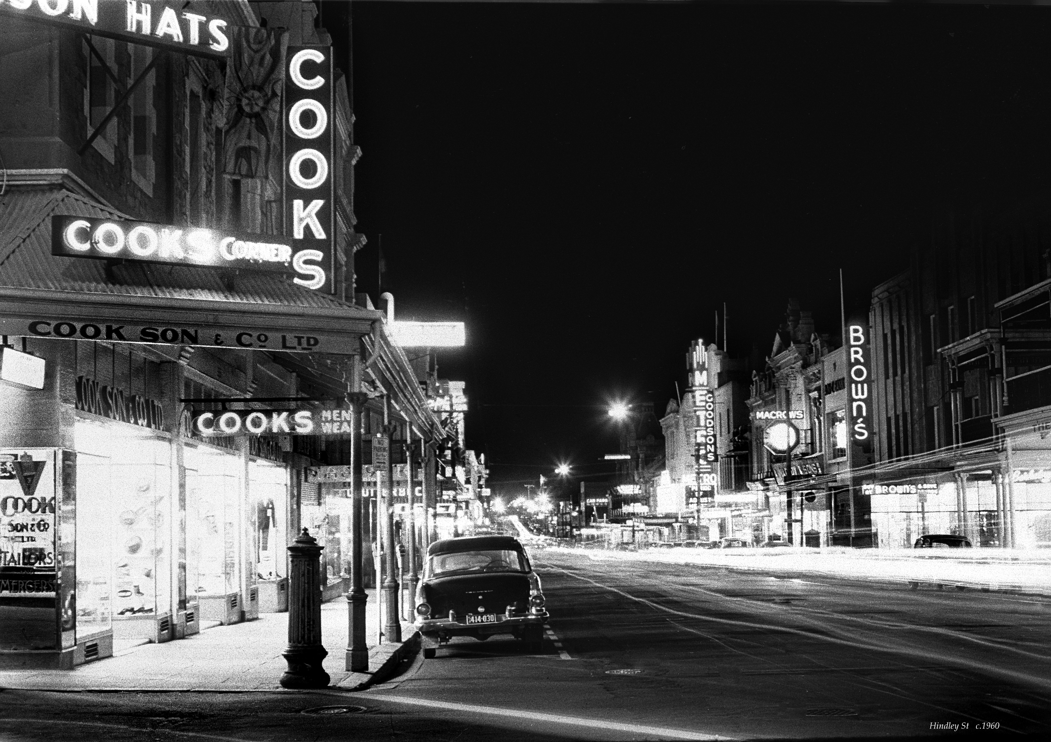 Hindley Street Adelaide, Copyright Adelaide Images